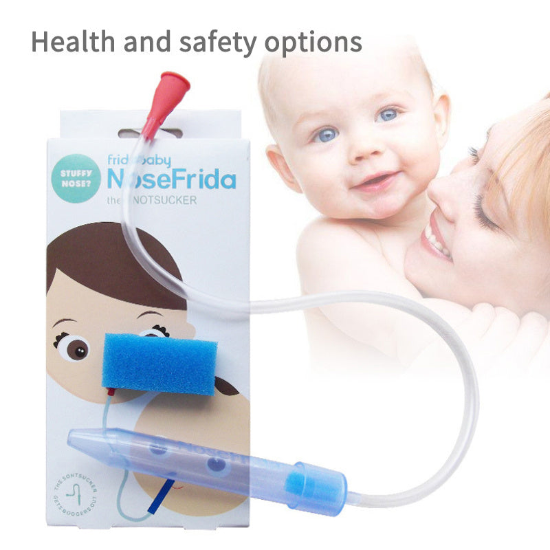 Baby Mouth Suction Nose Baby Cleaning Nose Anti-ride Nose Frida Nasal Aspirator Baby Health Care Medicine Dropper Accessories - Cindi Book