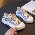 Children's Canvas Soft Bottom Casual Sports Skate Shoes - Cindi Book