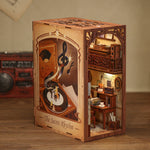 Dongpo Zhiyi Diy Wooden 3d Stereo Hand-assembled Book Stand Model Building Toy - Cindi Book