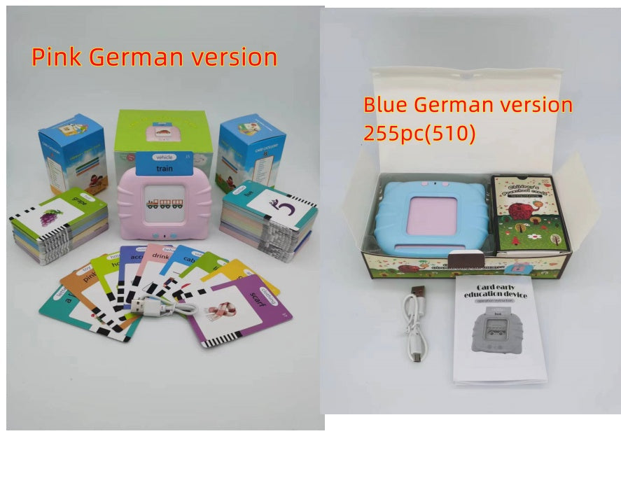 Card Early Education Children's Enlightenment English Learning Machine - Cindi Book