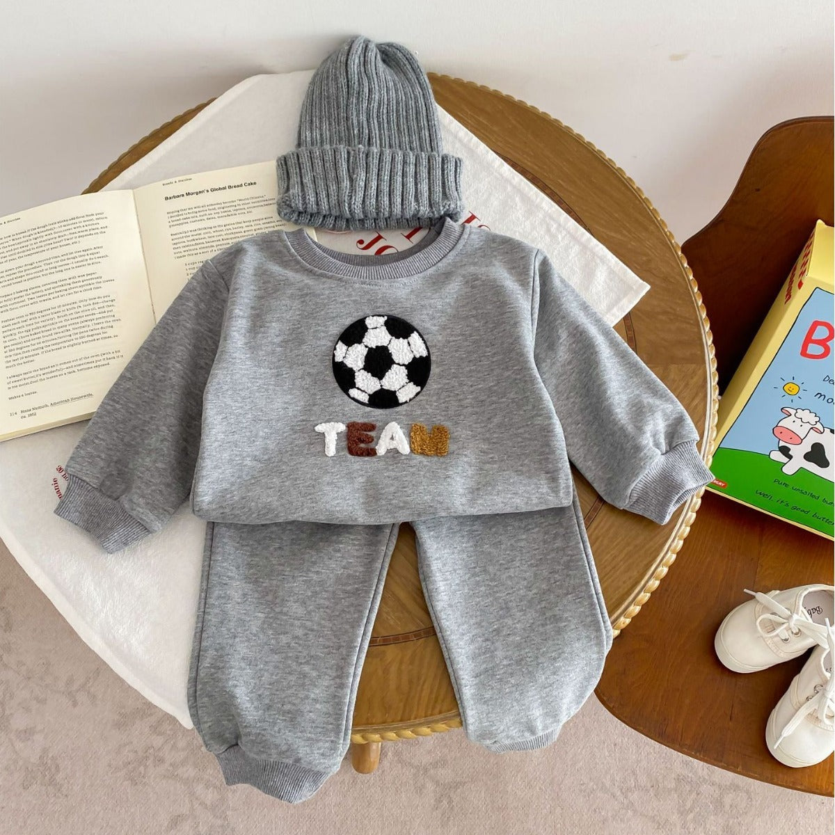 Ins Korean Style Baby Suit Spring And Autumn - Cindi Book