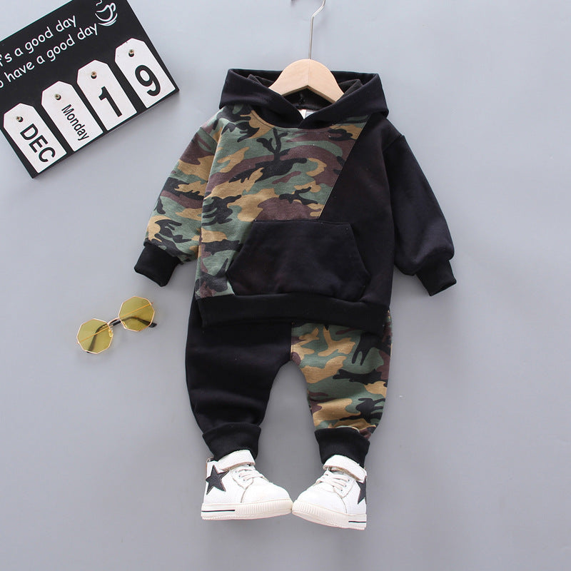 Boy Loose Children's Clothing T-shirt Long Sleeve Sweater - Cindi Book