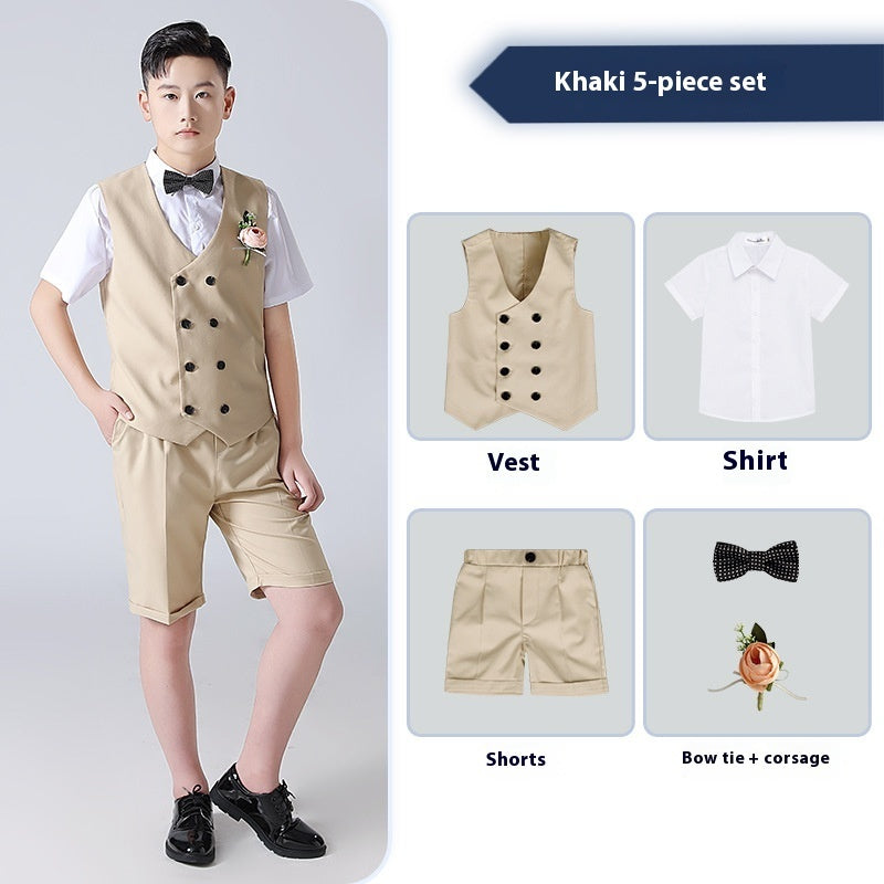 Boys' Plus-sized Plus Size Suit Performance Dress - Cindi Book