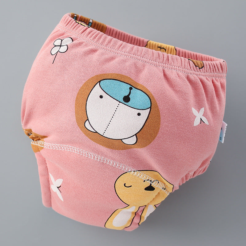 Washable 6-layer Breathable Gauze Baby Diaper Cover - Cindi Book