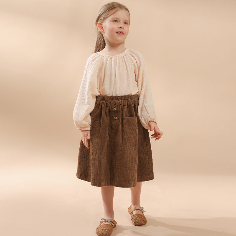 Cotton Double-layer Gauze Shirt Spring And Autumn Shirts - Cindi Book