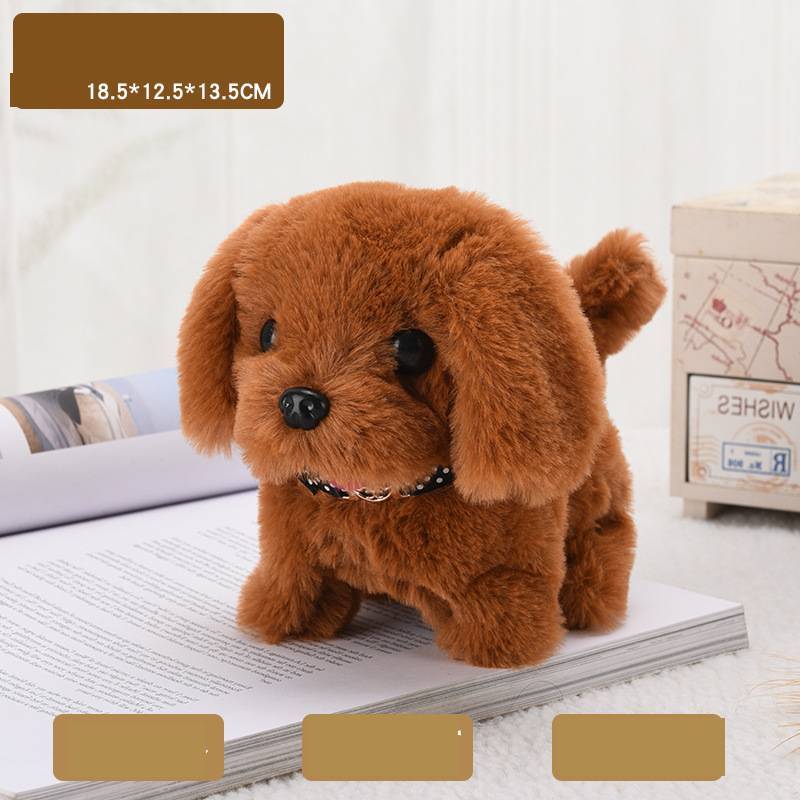 Simulation Electric Dog Plush Children's Toy - Cindi Book