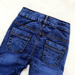 Crinkled Stretch Slim Fit Kids Trousers - Cindi Book