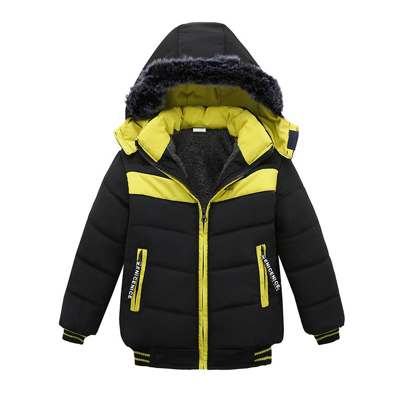 Small And Medium-Sized Boys Cotton-Padded Jackets - Cindi Book