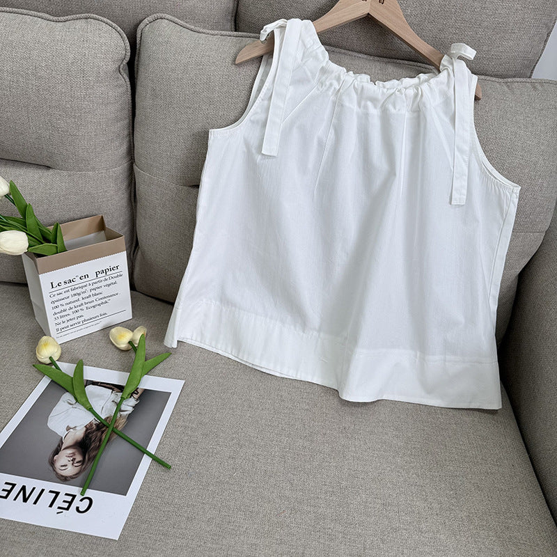 Stylish And Chic Doll-style Vest Shirt - Cindi Book