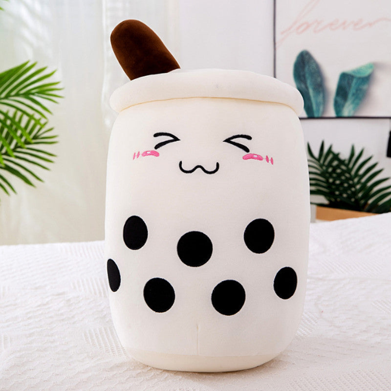 Milk Tea Cup Plush Toy Fruit Pillow Strawberry Matcha Cup Creative Doll - Cindi Book