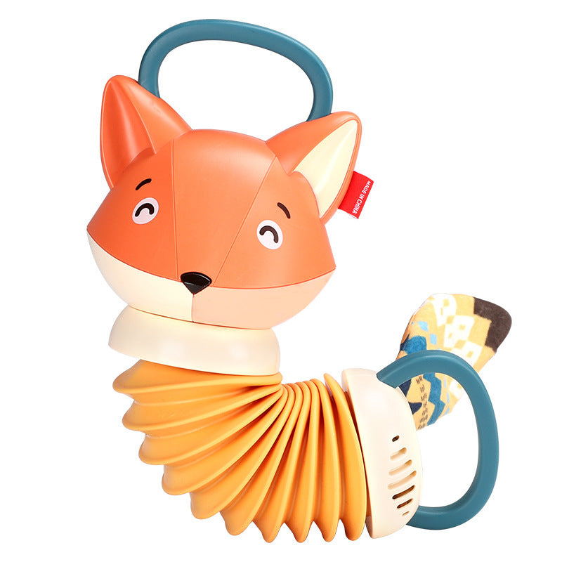 Fox Accordion Baby Early Education Simulation Musical Instrument Toys - Cindi Book