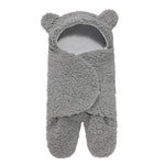 Lamb Plush Sleeping Bag Newborn Baby Swaddling Quilt - Cindi Book