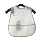 Baby eating bib girl baby waterproof children male painting apron - Cindi Book