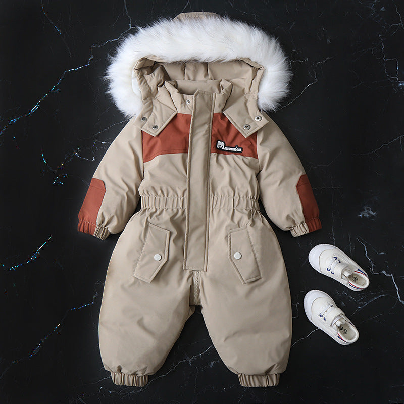 Fashion Winter New Children's Jumpsuit - Cindi Book