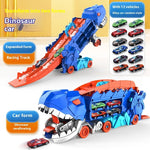 Tyrannosaurus Dinosaur Deformation Track Gliding Car - Cindi Book