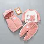 Children's thick three-piece suit - Cindi Book
