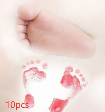 Anti - virus infective baby hand - foot - hand - hand - hand - hand - foot - hand printing table baby footprint - free washing printing oil - Cindi Book