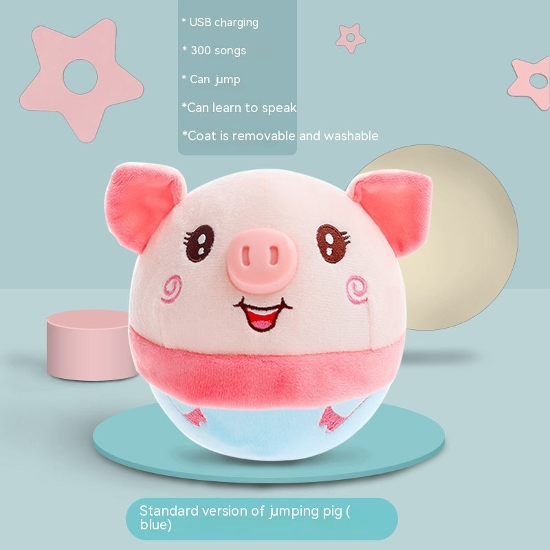 Moving sound baby year old child baby pig - Cindi Book