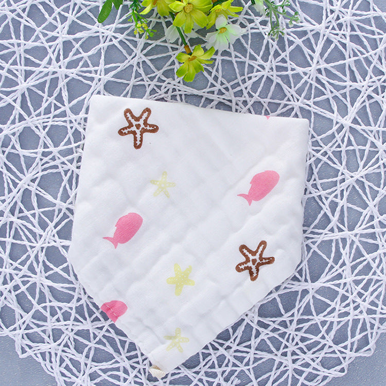 Baby triangle towel cartoon - Cindi Book
