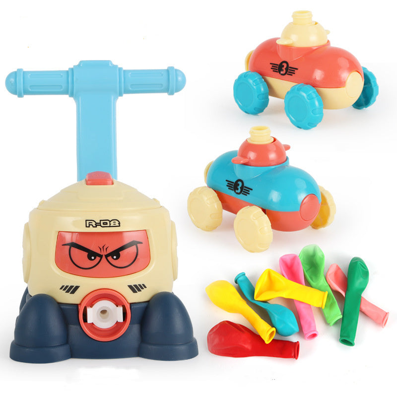 Power Balloon Launch Tower Toy Puzzle  Education Inertia Air Power Balloon Car Science Experimen Toy For Children Gift - Cindi Book