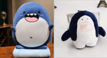 Color Plush Pendant Fragrance Shark Cute Keychain - Cindi Book