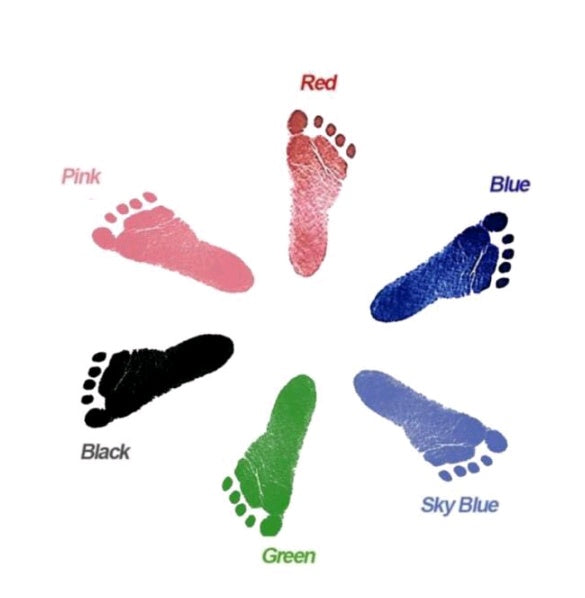 Anti - virus infective baby hand - foot - hand - hand - hand - hand - foot - hand printing table baby footprint - free washing printing oil - Cindi Book