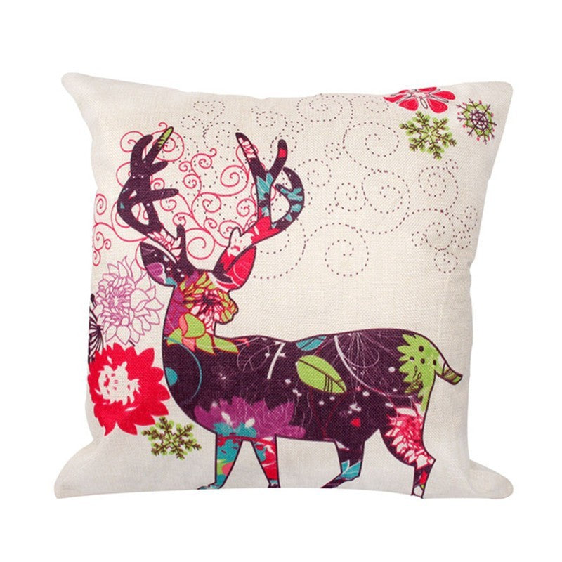 Christmas Hot-selling Home Sofa Office Creative Linen Pillowcase - Cindi Book