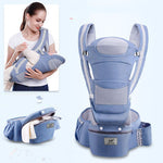 Ergonomic Baby Carrier Infant Baby Hipseat Carrier 3 In 1 Front Facing Ergonomic Kangaroo Baby Wrap Sling - Cindi Book