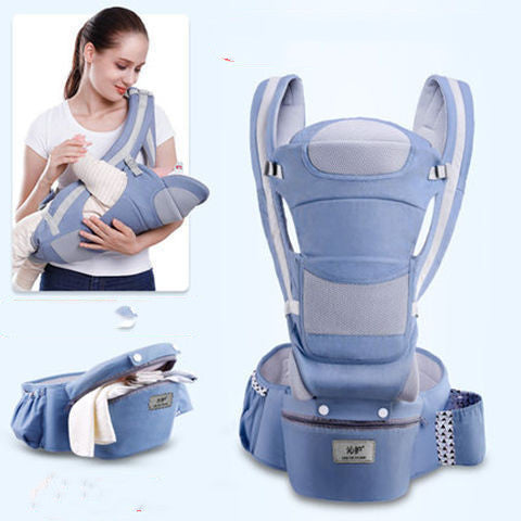 Ergonomic Baby Carrier Infant Baby Hipseat Carrier 3 In 1 Front Facing Ergonomic Kangaroo Baby Wrap Sling - Cindi Book