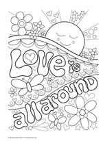 Dont Worry, Be Happy Coloring Book Treasury