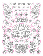 Color Your Own Stickers Party