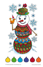 Color Christmas Coloring Book