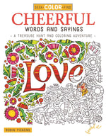 Seek, Color, Find Cheerful Words and Sayings