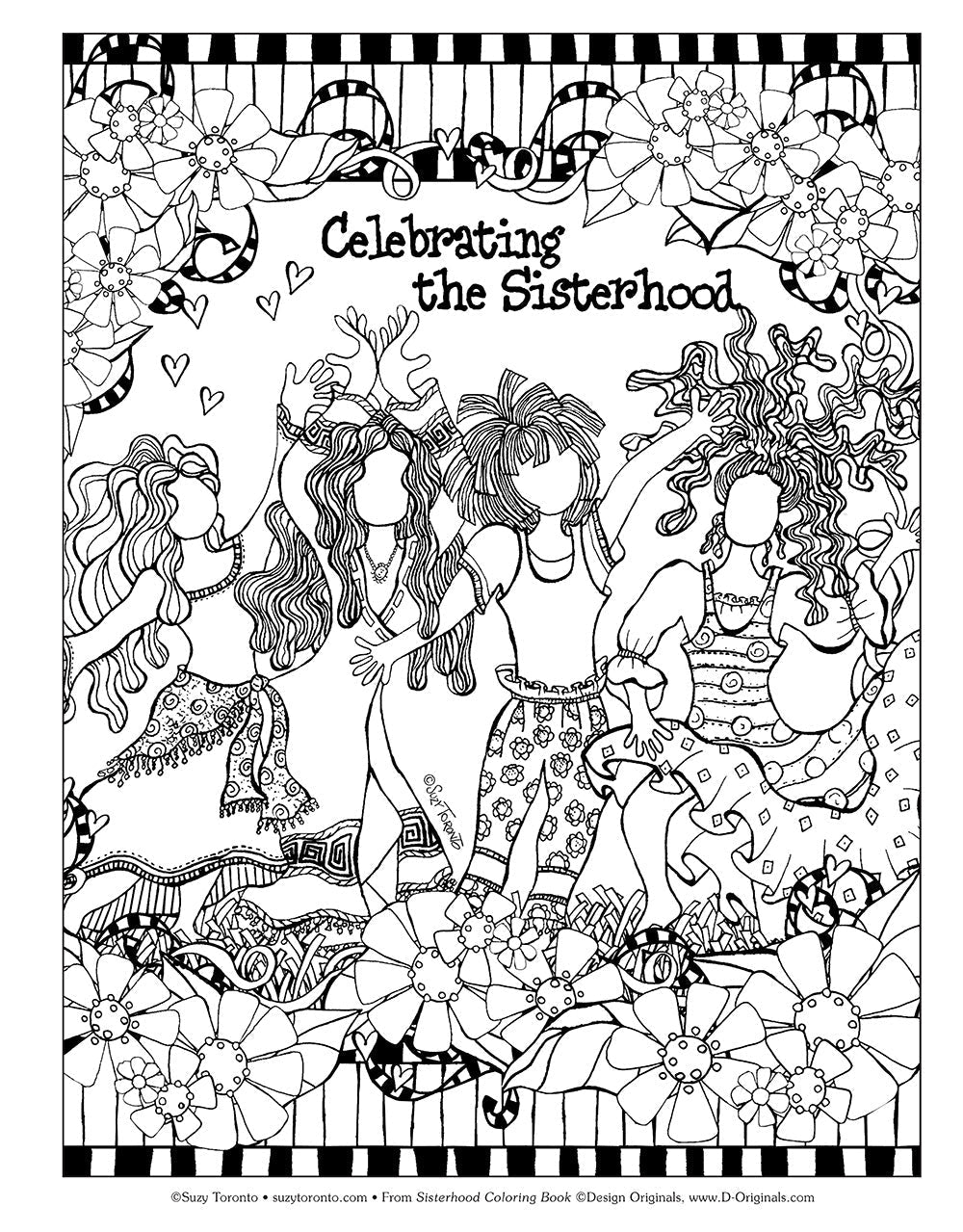 Sisterhood Coloring Book