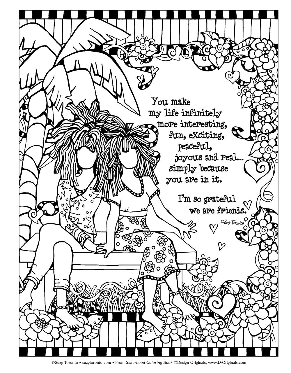 Sisterhood Coloring Book