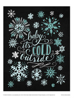 Chalk-Style Holiday Coloring Book