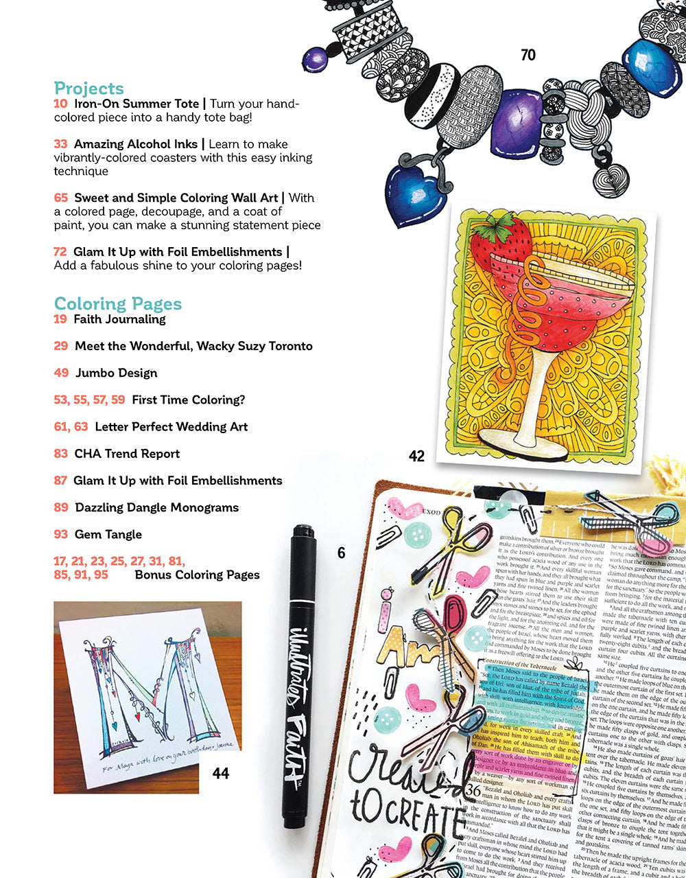 Color, Tangle, Craft, Doodle (