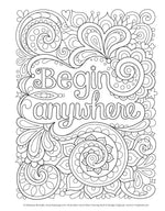 More Good Vibes Coloring Book