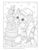 Santas Furry Helpers Coloring Book