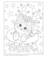 Santas Furry Helpers Coloring Book
