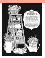 Chalk-Style Blessings Coloring Book
