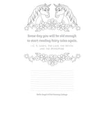 Hello Angel Unicorns, Mermaids & Other Mythical Creatures Coloring Collection