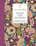 Vera Bradley Enjoy the Journey Coloring Book Pattern Portfolio