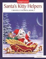 Santas Kitty Helpers Holiday Coloring Book