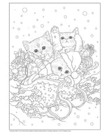 Santas Kitty Helpers Holiday Coloring Book