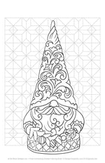 Jim Shore Enchanting Gnomes Coloring Book