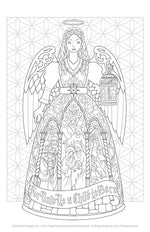 Jim Shore Angels and Inspirations Coloring Book