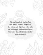 Sloths Coloring Book