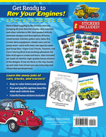 Super Cool Trucks, Tractors, and Cars Coloring Book