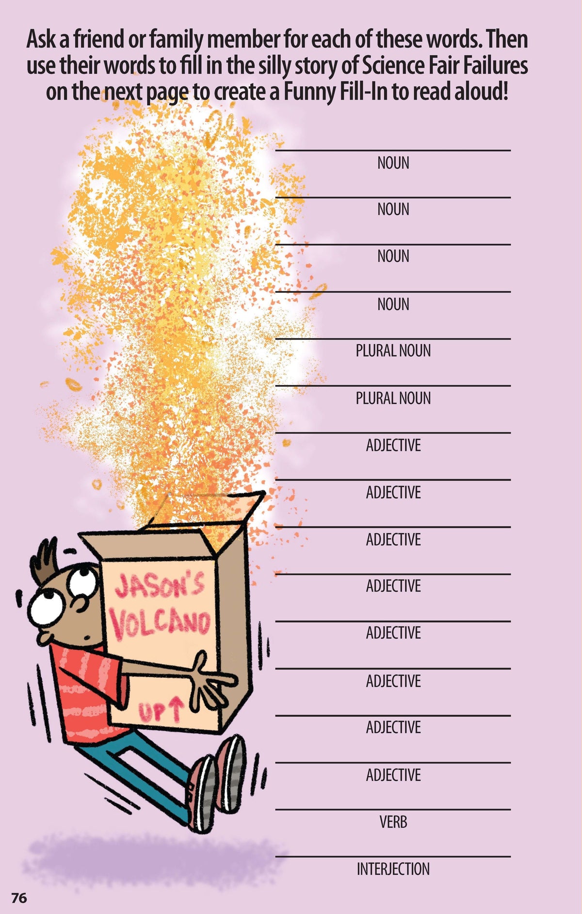 Super Funny Fill-Ins for Kids